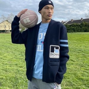 BOSS X Russell Athletic cardigan